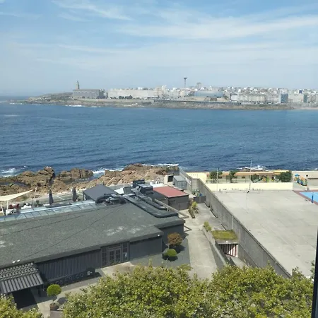 Centrico. Primera Linea E Impresionantes Vistas Al Mar * A Coruna